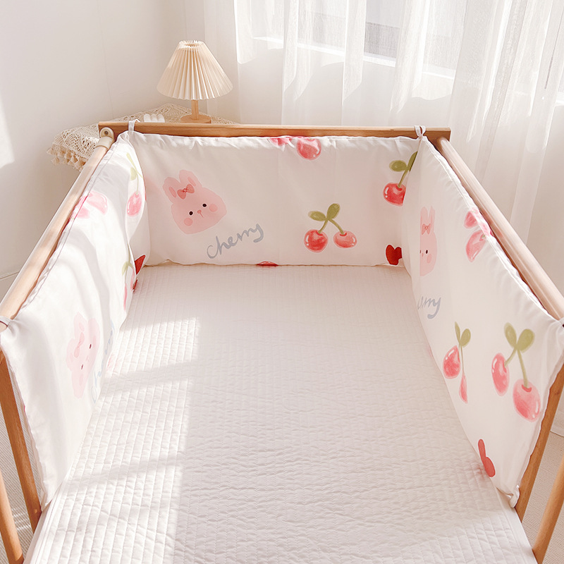 Baby Nursery Bedding - Set tempat tidur bayi Bumper belakang,