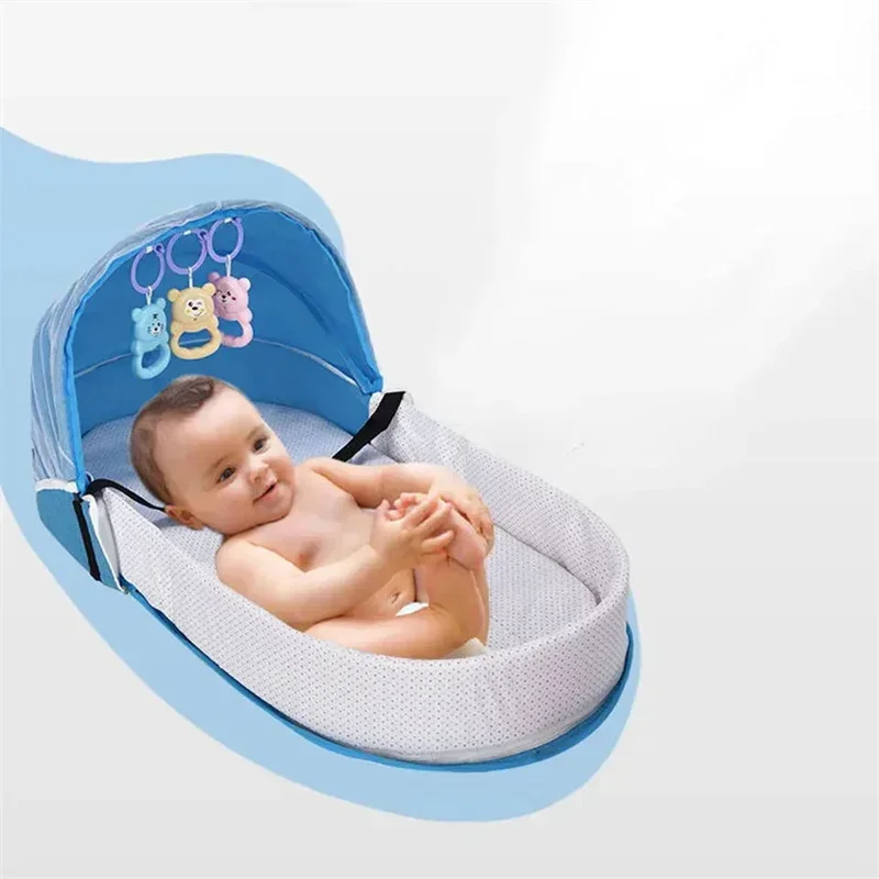 Baby Nursery Hamper - Tempat Tidur Bayi Baru Lahir Lipat