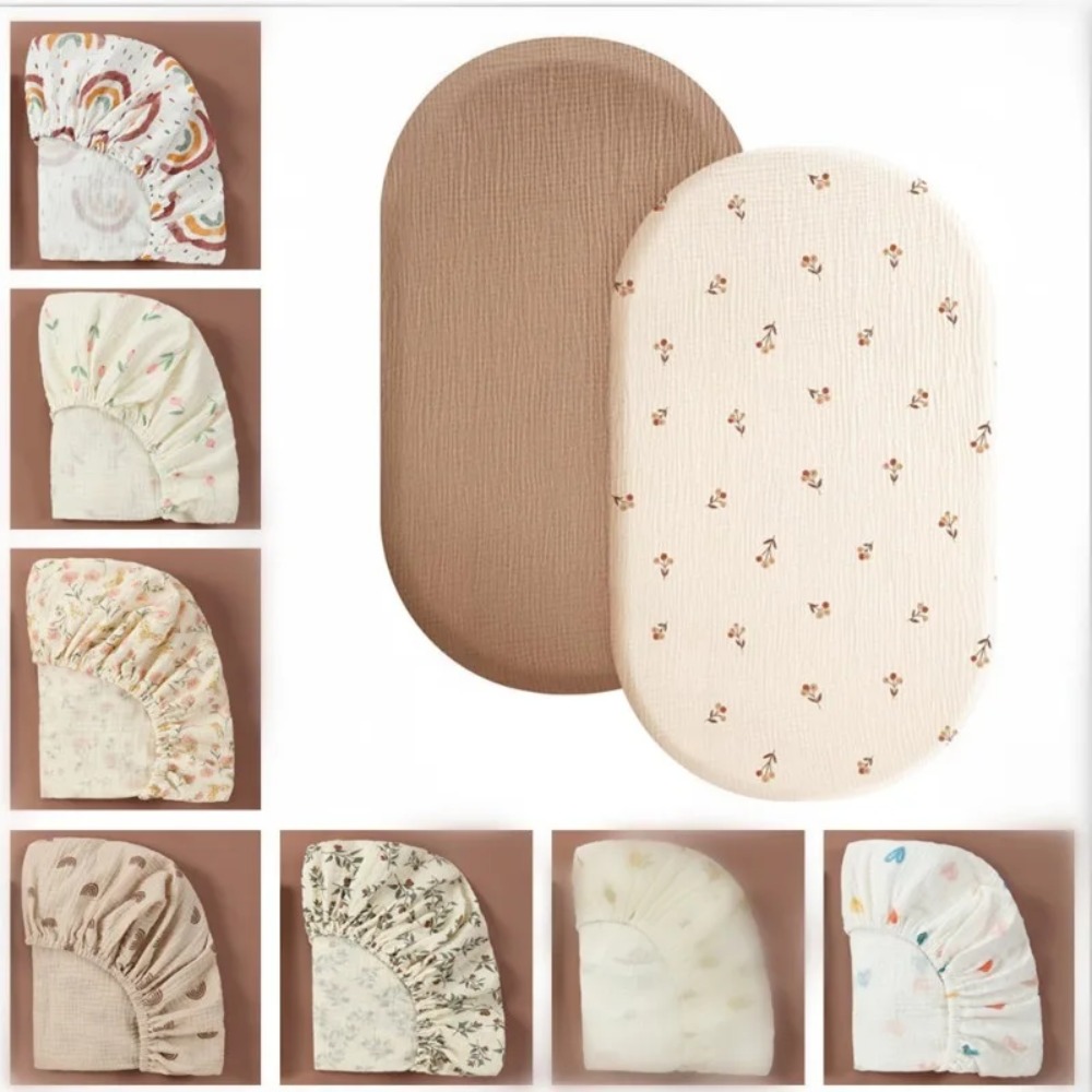 Baby Nursery Bedding - Seprai Tempat Tidur Bayi Berbahan Katun