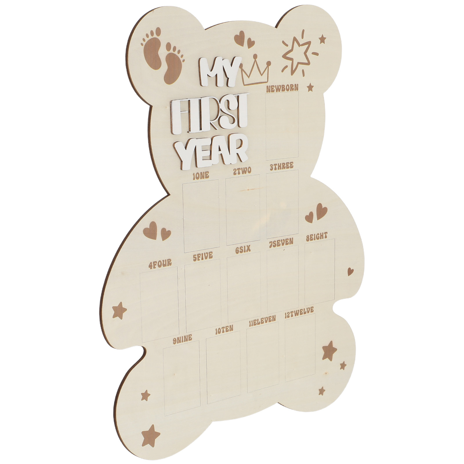 Baby Nursery Picture Frames - Bingkai Foto Kayu Pertama Saya, Papan