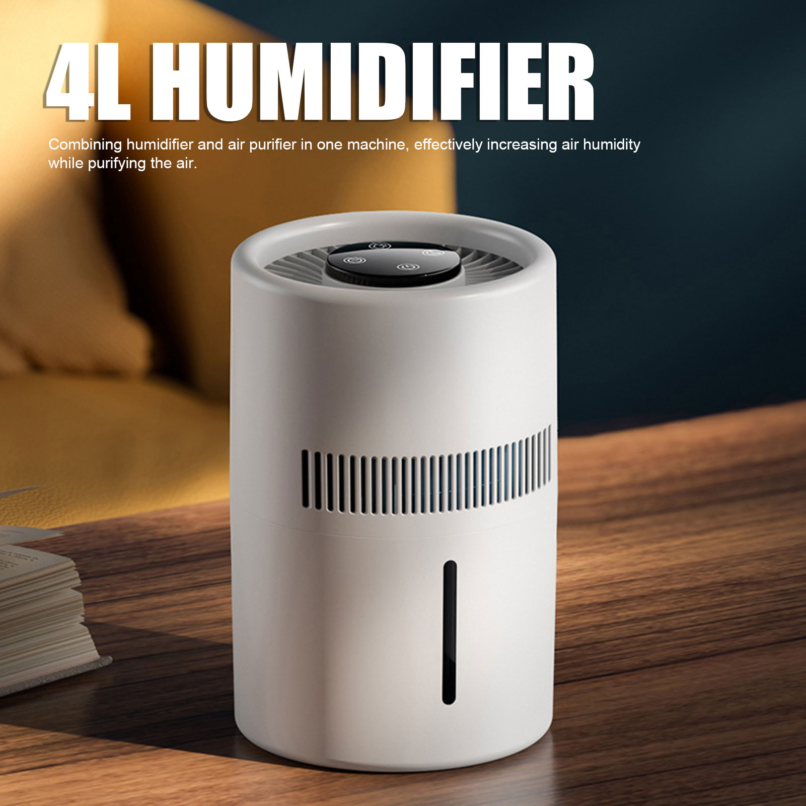 Humidifier Nursery Quiet - Pembersih Udara Pemurnian Efisien 5W 2