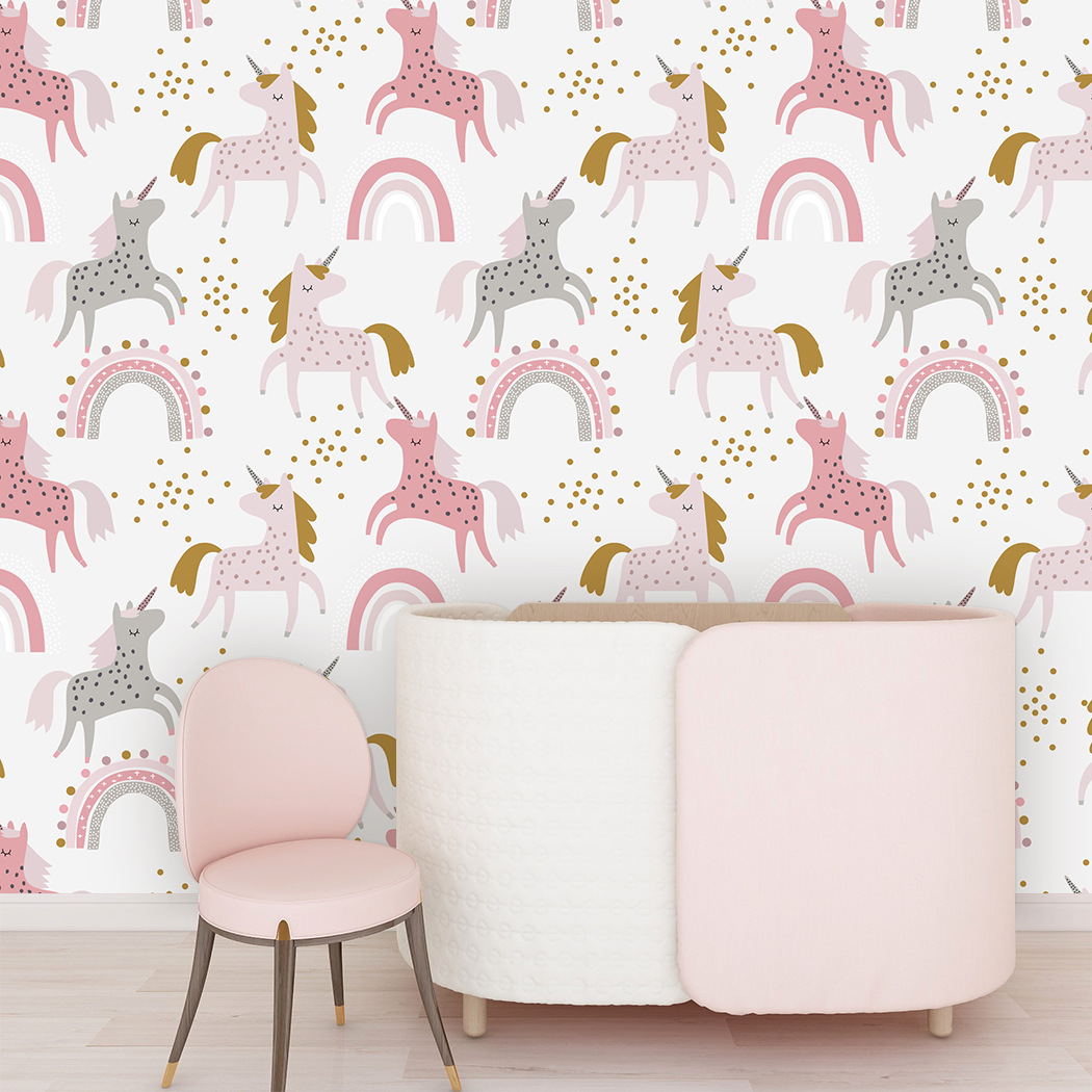 Wallpaper Kamar Bayi Perempuan - Baby Nursery Bedding ulasan dan harga