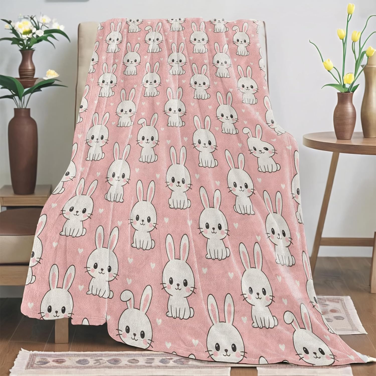 Selimut Lembut Motif Kelinci K - Baby Nursery In Hospital ulasan dan harga