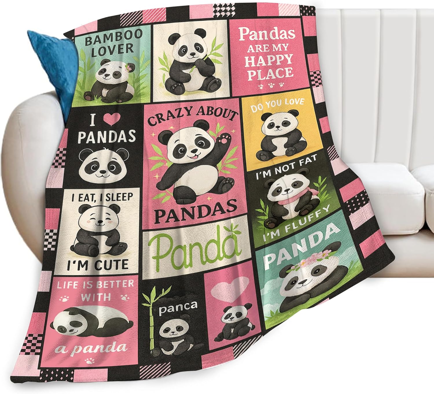 Selimut Panda Lucu, Selimut Le - Baby Nursery Bedding ulasan dan harga