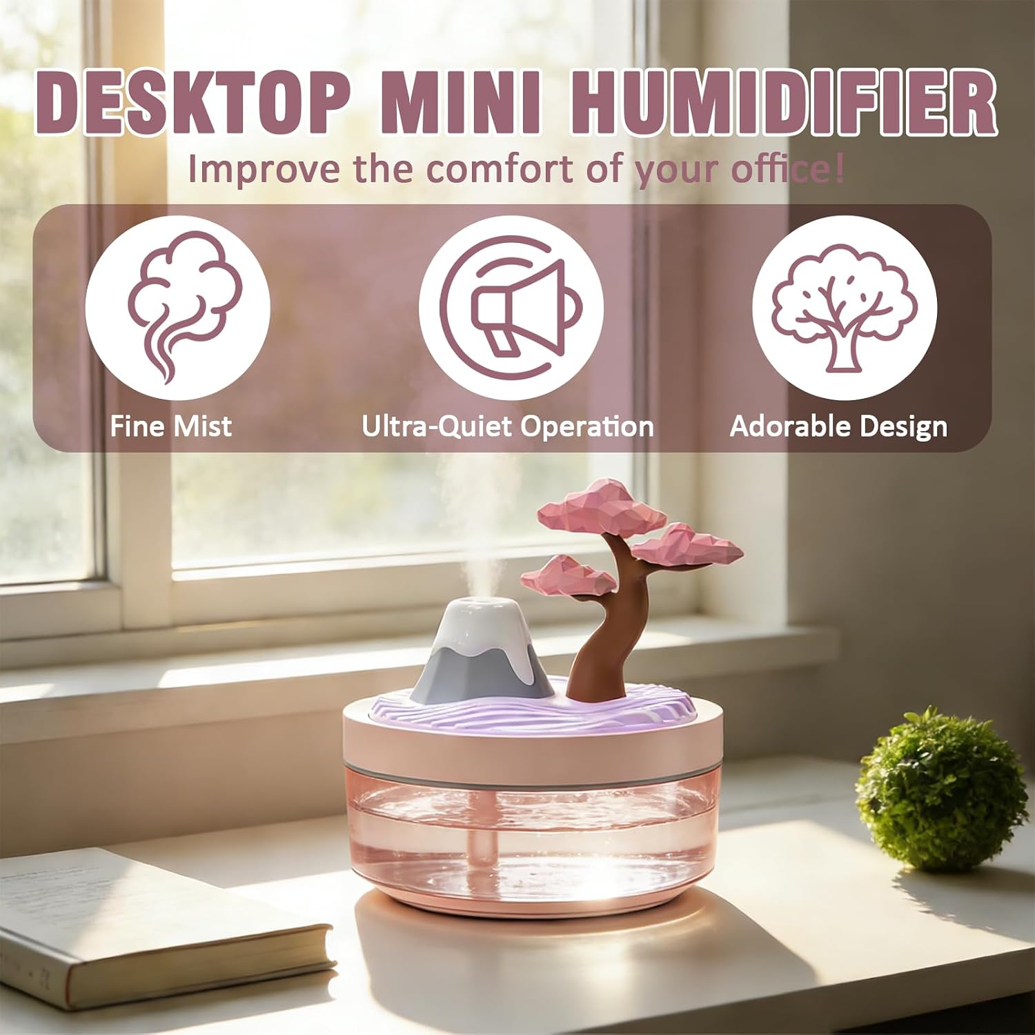 Humidifier Kabut Dingin Cherry - Humidifier Nursery Quiet ulasan dan harga