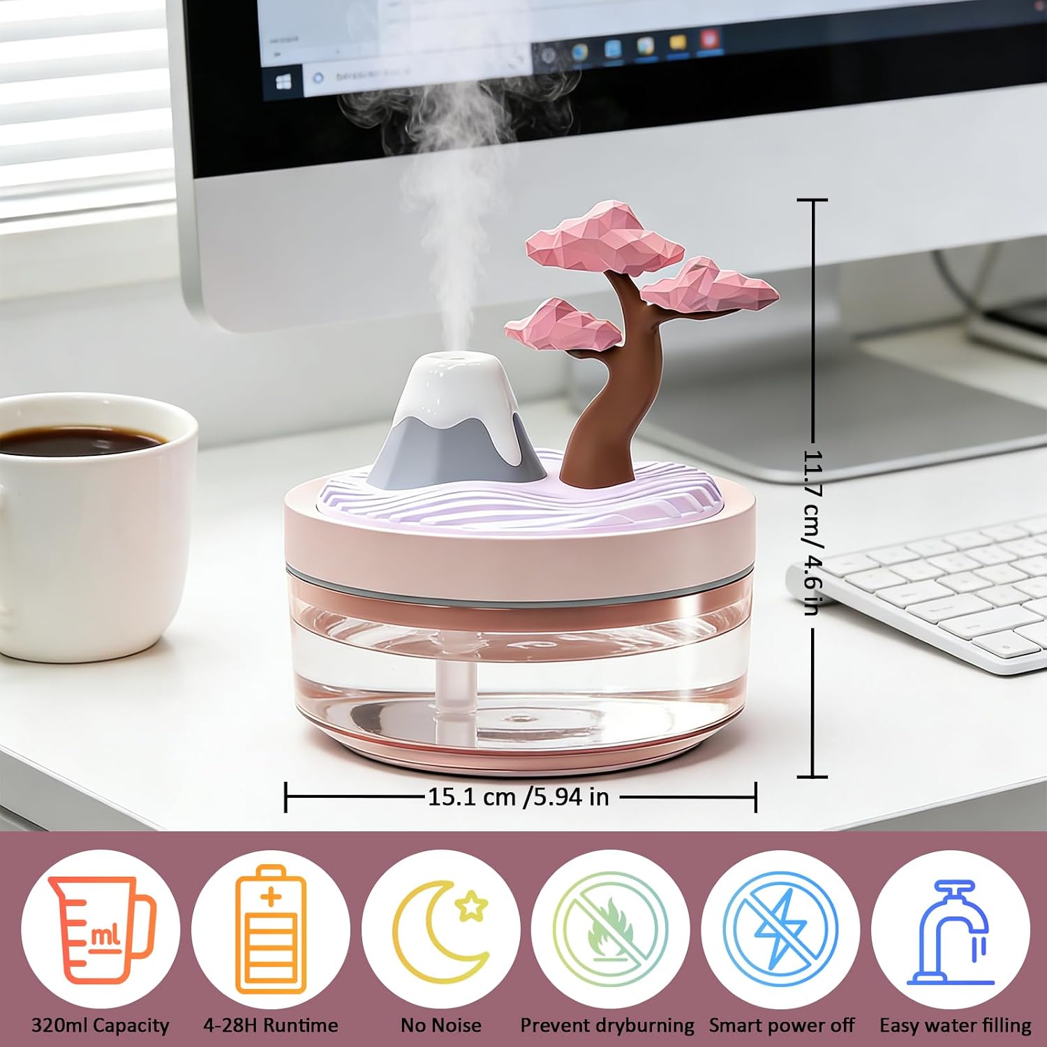 Humidifier Kabut Dingin Cherry - Humidifier Nursery Quiet ulasan dan harga