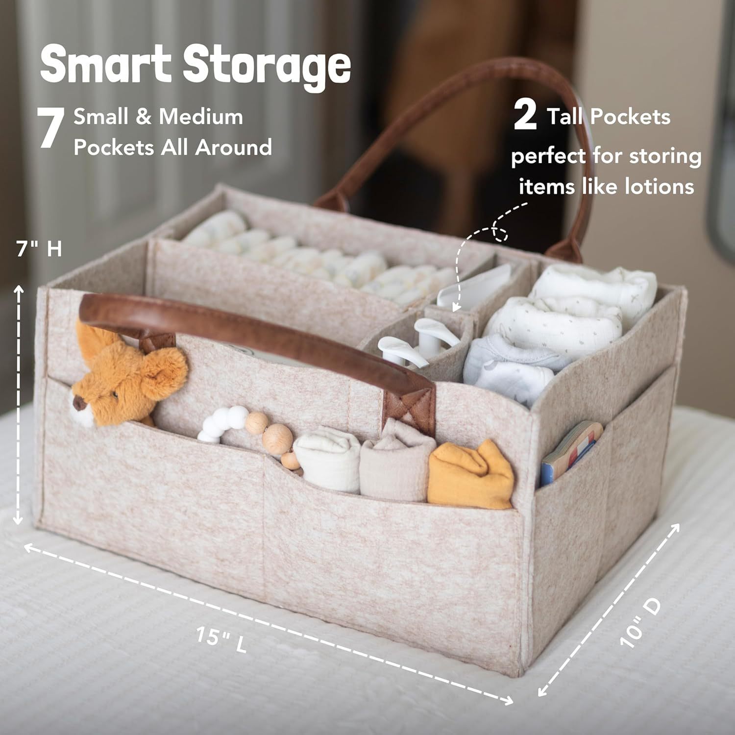 Keranjang Penyimpanan Perlengk - Baby Nursery Shelves ulasan dan harga