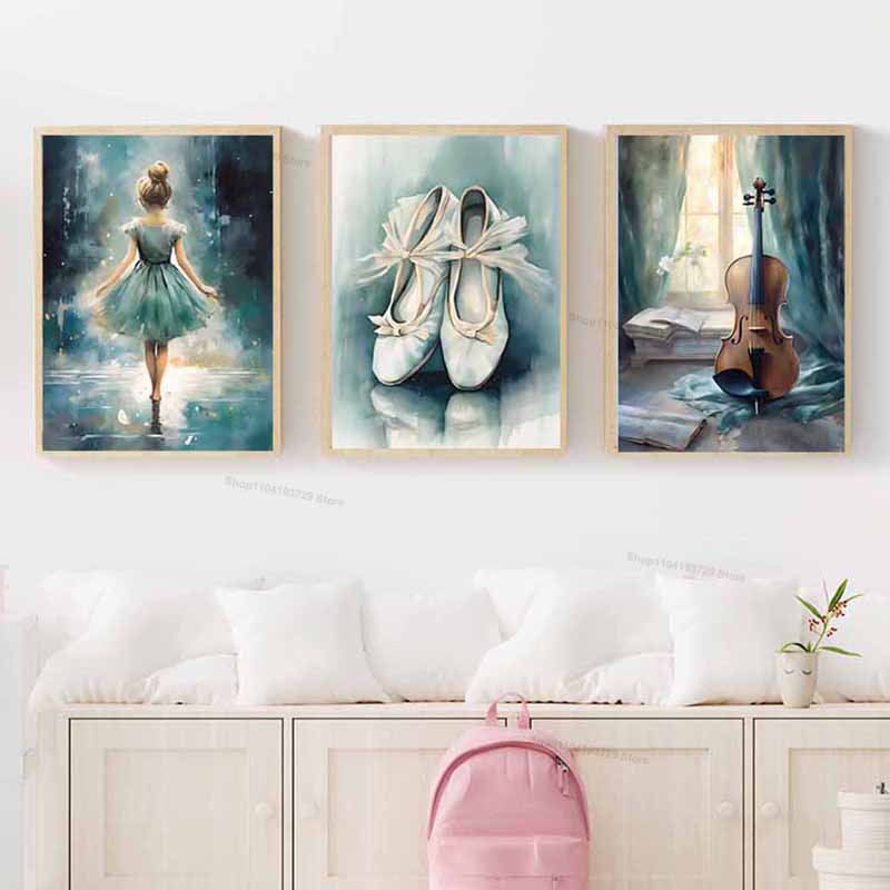 Sepatu Balet Gadis Cat Air Cel - Baby Nursery Home ulasan dan harga