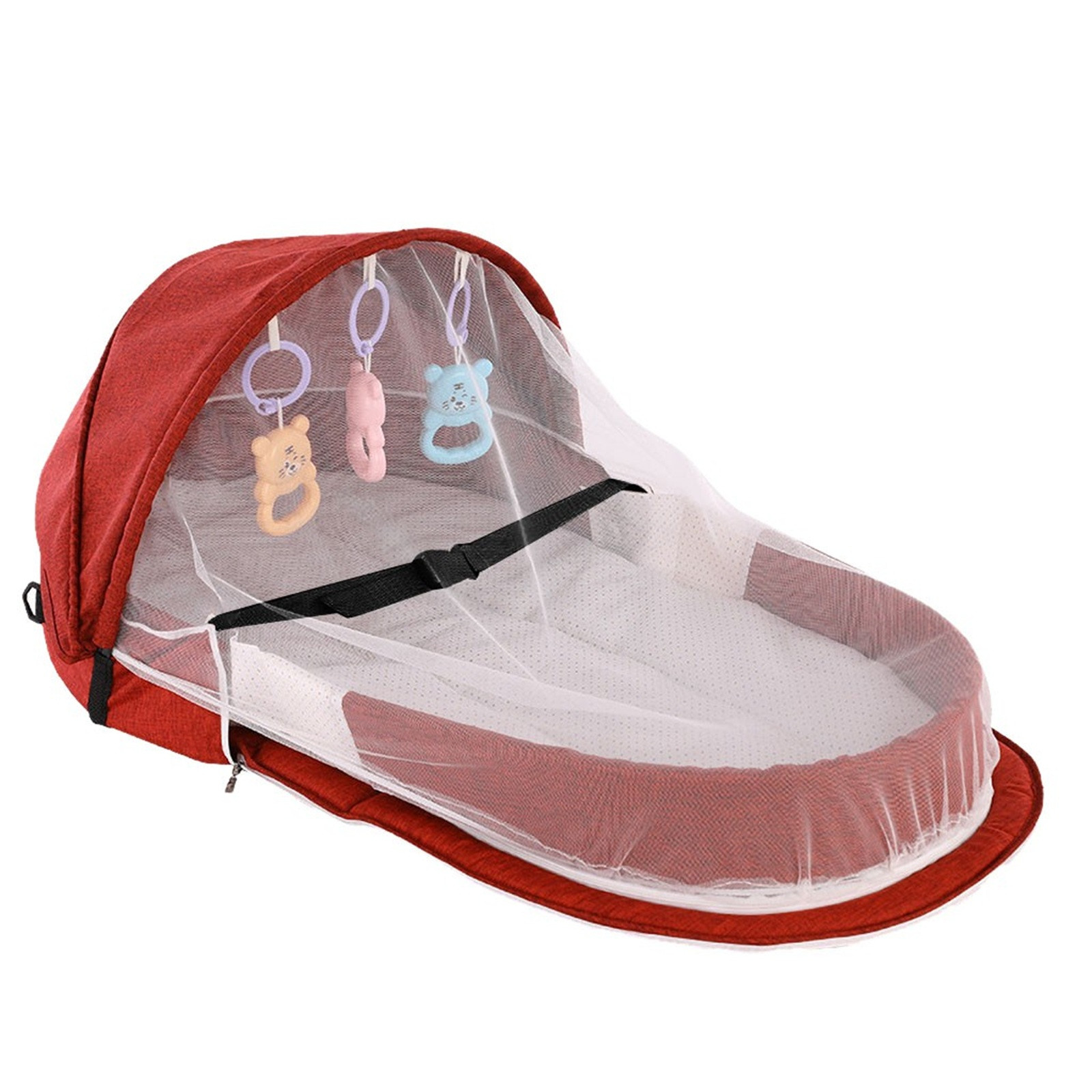 Tempat tidur bayi lipat portab - Baby Nursery Hamper ulasan dan harga