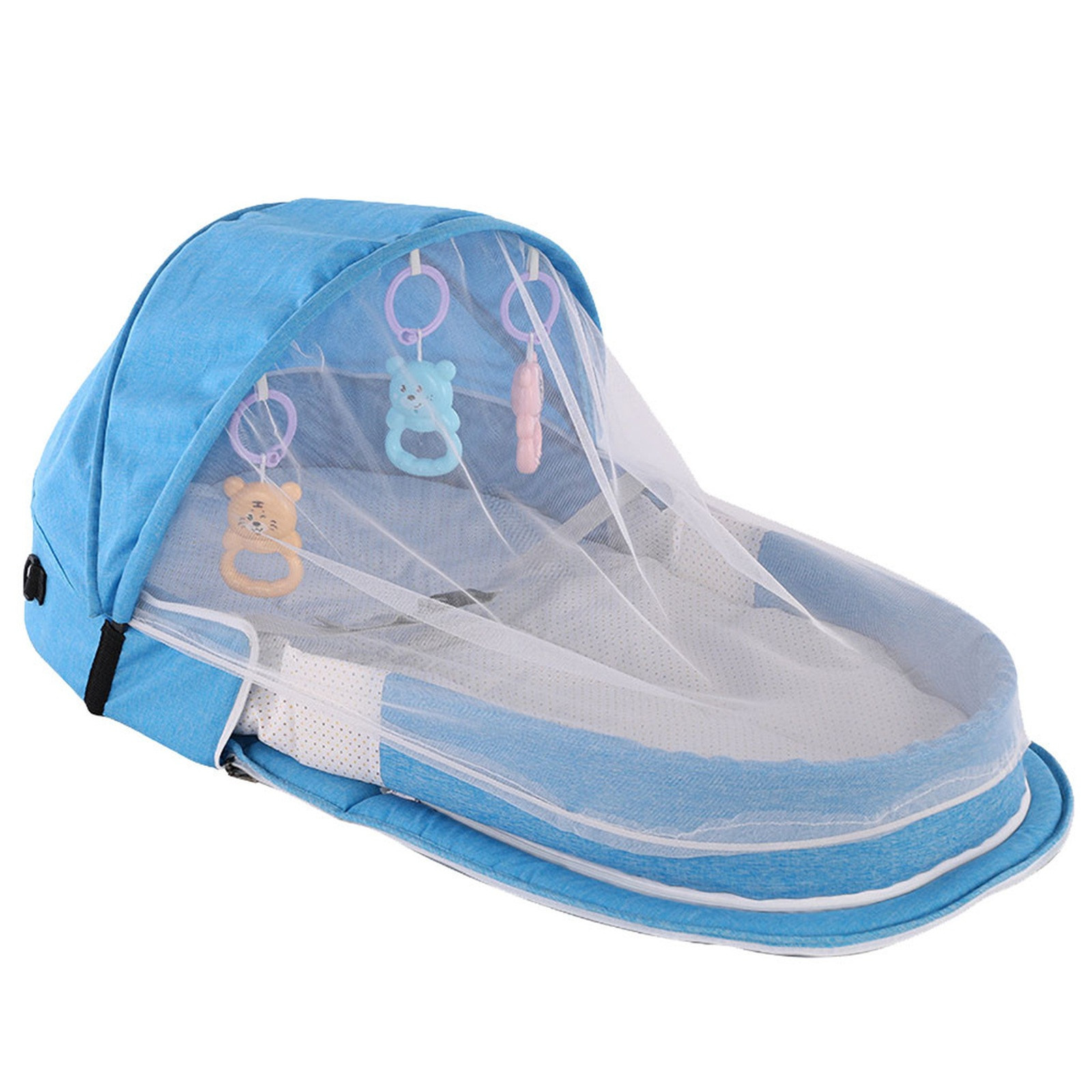 Tempat tidur bayi lipat portab - Baby Nursery Hamper ulasan dan harga