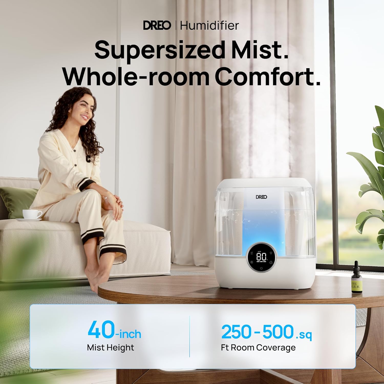 Dreo 6L Top Fill Humidifier Se - Humidifier Nursery Quiet ulasan dan harga
