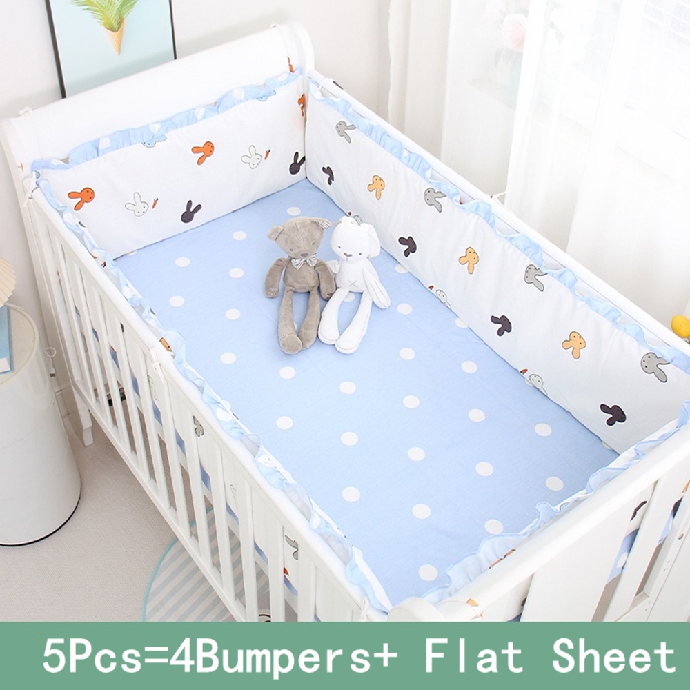 5 Buah Set Perlengkapan Tempat - Baby Nursery Bedding ulasan dan harga