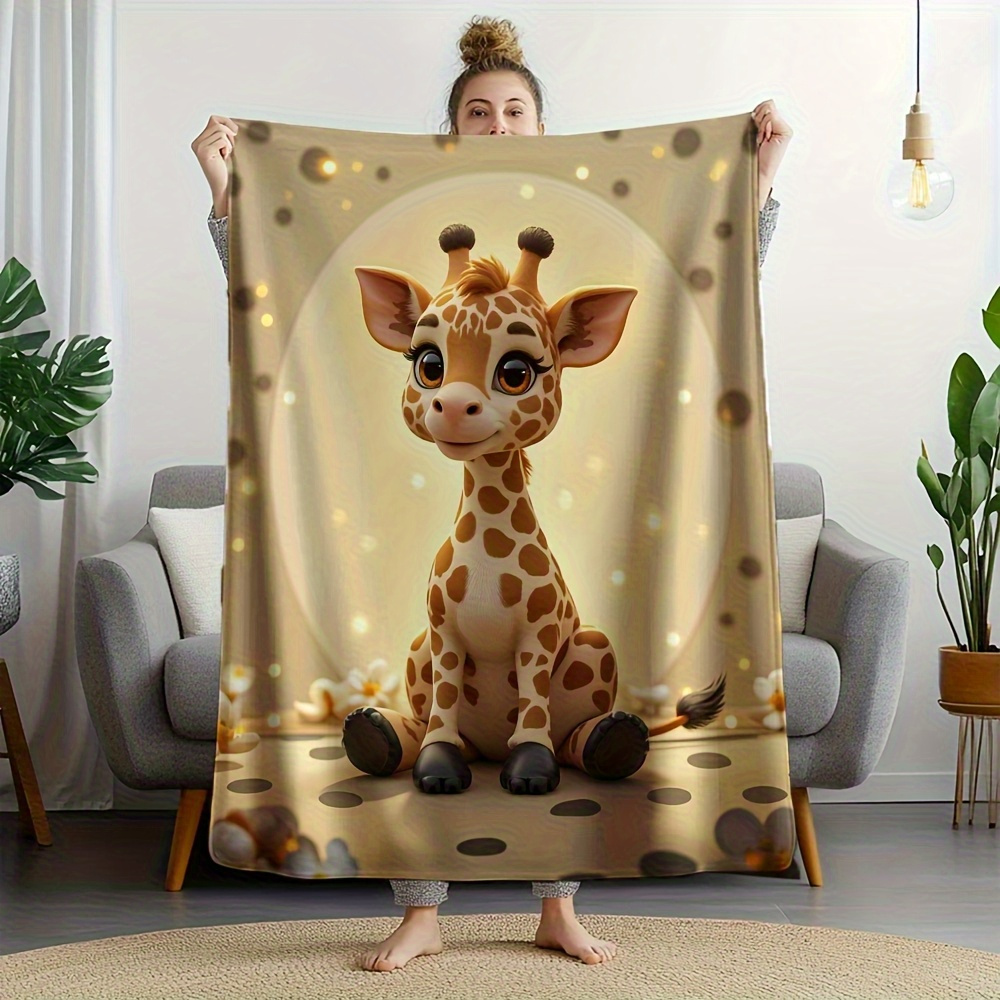 Selimut Lembut Motif Jerapah y - Baby Nursery In Hospital ulasan dan harga