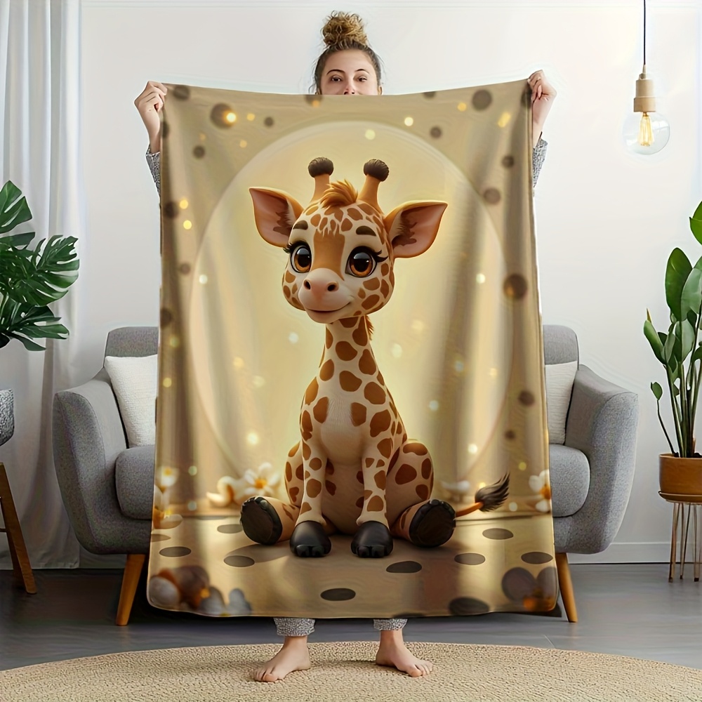 Selimut Lembut Motif Jerapah y - Baby Nursery In Hospital ulasan dan harga