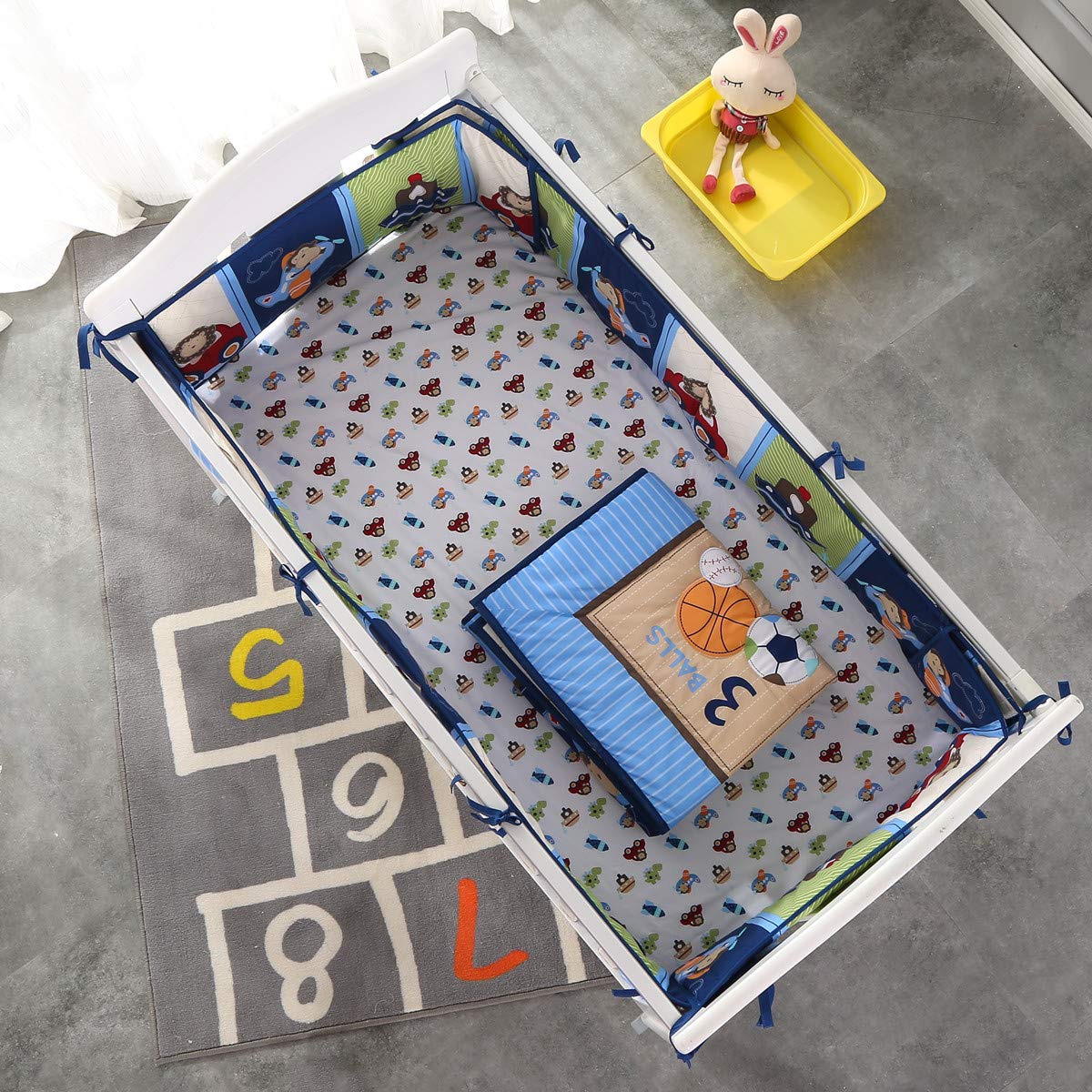 Set tempat tidur bayi, Set tem - Baby Nursery Bedding ulasan dan harga