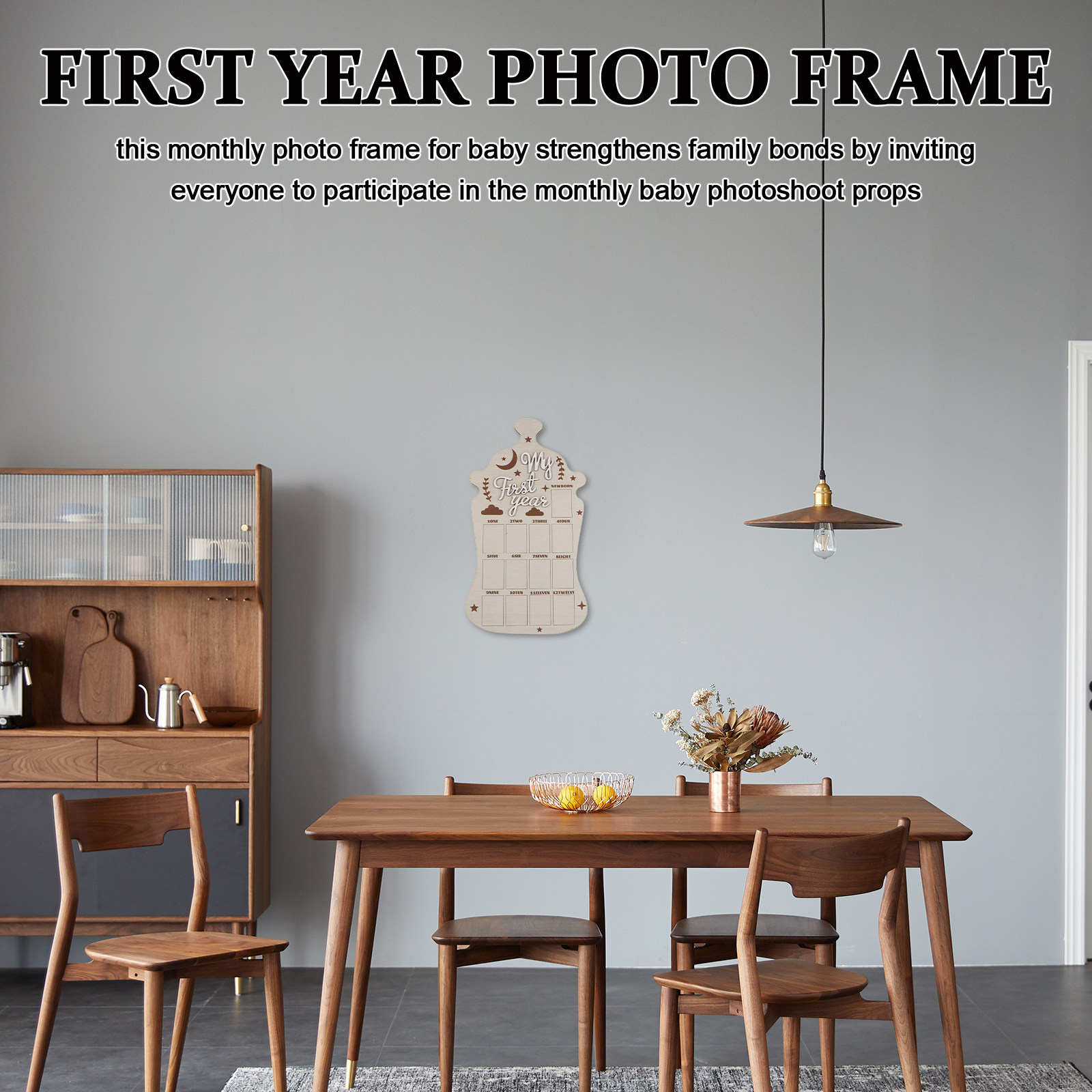 Bingkai Foto Bulanan Bayi, Pap - Baby Nursery Picture Frames ulasan dan harga