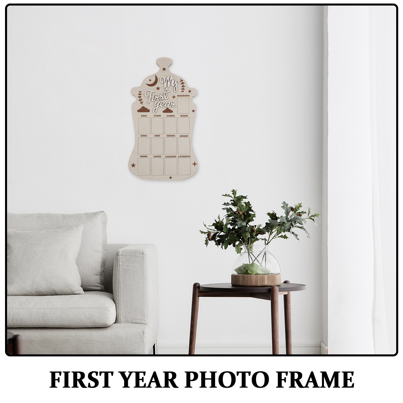 Bingkai Foto Bulanan Bayi, Pap - Baby Nursery Picture Frames ulasan dan harga