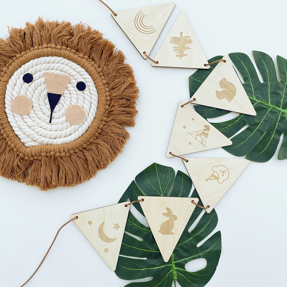 INS Nordic Manik-manik Bintang - Baby Nursery Garland ulasan dan harga