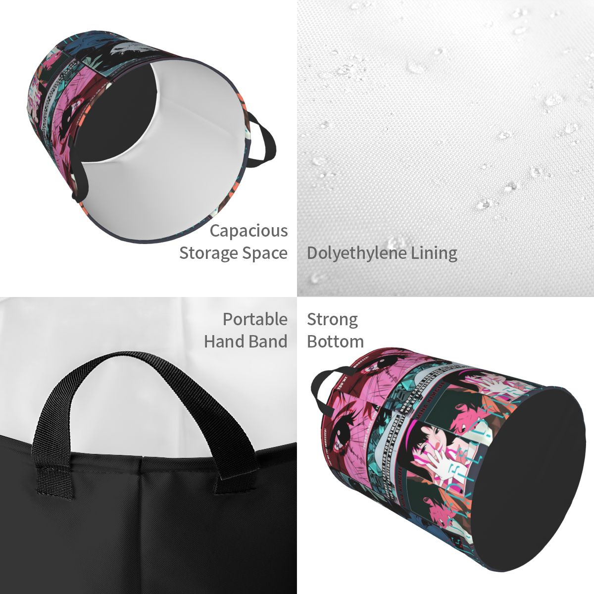 Keranjang Cucian Lipat P-Perfe - Baby Nursery Hamper ulasan dan harga